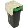 Atliekų Rūšiavimo Konteineriai - ROTHO Twist 3 x 25L Mėlyna, Juoda, Raudona, Žalia
