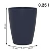 Plastikinė stiklinė Caruba Rotho 250ml Iris Mėlyna