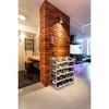 Vyno Stovas - ROTHO Vario Sulankstomas Stacking 6 Buteliams Antracito Spalvos