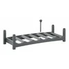 Vyno Stovas - ROTHO Vario Sulankstomas Stacking 6 Buteliams Antracito Spalvos