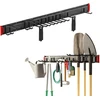 Ścienny organizer na narzędzia Maclean, plieno, max. obciążenie 228kg, szerokość 1222mm, MC-179