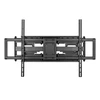 Sieninis televizoriaus laikiklis „Maclean MC-482“, 60–120″, iki 120 kg, juodas