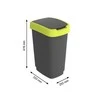 ROTHO Twist Lime - šiukšliadėžė – 25l