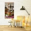 Šildytuvas Infraraudonųjų spindulių šildytuvas - lanksti šildymo plokštė 430 W TRIO 5 kavos modelis, matmenys 100 x 57 cm su reguliatoriumi