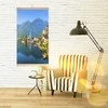 Šildytuvas Infraraudonųjų spindulių šildytuvas - lanksti šildymo plokštė 430 W TRIO 13 modelis kaimelis, matmenys 100 x 57 cm su reguliatoriumi