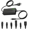 Universali kroviklis / Maitinimo šaltinis Maclean Energy, do hulajnóg, 42V DC, 2A, Max 85W, Fast Charging, 6 wtyczek, MCE667