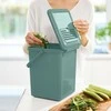 Atliekų Konteineris - ROTHO Žalias 9L Perdirbtas Technopolimeras su Kvapo Filtru