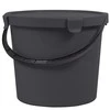 NHG Berry_Bucket Kibiras Plast Team, 10 l, pilka