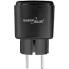 „GreenBlue“ nuotolinio valdymo WiFi lizdas, „Android“ / „iOS“ / „Alexa“ / „Google Home“, laikmatis, vatmetras, maks. 16 A / 3840 W, GB735 B