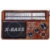 radijo imtuvas Waxiba X-Bass rudas