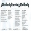 Vinilinė plokštelė Juodas Sabbath – Sabbath Bloody Sabbath
