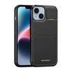 3in1 Wallet su stoveliu Apple iPhone 14 Plus MagSafe RFID Blocker Dux Ducis Rafi Mag – dėklas telefonui juodos spalvos