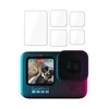 Hybrid Glass for Screen + Lens GO Pro HERO 9 3mk Hybrid Glass Cam Protection juodos spalvos