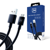 3MK Hyper kabelis USB-A - Micro USB1.2m 5V 2,4A juodos spalvos