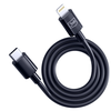 3MK Hyper Cable USB-C - Lightning 20W 1,2m juodos spalvos