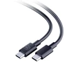 3MK Hyper Kabelis USB-C - USB-C 100W 1.2m juodos spalvos Kabelis