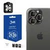 Apsauginis stiklas telefono kamerai Apple iPhone 15 Pro 3MK Lens Protection Pro aukso spalvos