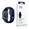 3mk silikoninė apyrankė Apple Watch 42 / 44 / 45 / 49 mm - mėlynos spalvos