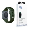 3mk silikoninė apyrankė Apple Watch 42 / 44 / 45 / 49 mm - žalios spalvos