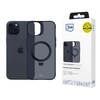 Dėklas 3MK Smoke Apple iPhone 15 Magsafe ir stovas