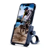 3mk Steel Bike Holder telefono laikiklis dviračiui - juodos spalvos
