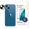 9H Apsauginis stiklas telefono kamerai Apple iPhone 15 Plus Wozinsky Full Camera Glass – juodas
