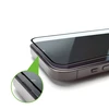 9H apsauginis stiklas with mounting frame iPhone 15 Plus Wozinsky Premium Glass – juodas