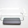 9H apsauginis stiklas with mounting frame iPhone 15 Plus Wozinsky Premium Glass – juodas