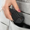 Acefast A73 Mini PD 20W GaN USB-C laidinis įkroviklis – juodos spalvos