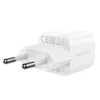 Acefast A73 Mini PD 20W GaN laidinis įkroviklis + USB-C kabelis – baltos spalvos