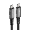 Laidas iš USB-C į USB-C Acefast C1-09, 48 W, 1 m (juodai pilkas)