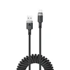 Acefast C14-04 USB-A – USB-C kabelis Spring 480Mb/s 3A 1.2m – Juodos spalvos