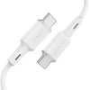 USB laidas Acefast C2-03 60W USB-C į USB-C 1,2m baltas
