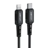 USB laidas Acefast C4-01 MFi PD30W USB-C to Lightning 1.8m juodas
