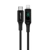 USB laidas Acefast C6-01 MFi PD30W USB-C to Lightning 1.2m juodas