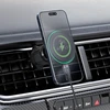 Automobilinis laikiklis-įkroviklis Acefast D33 MagSafe 15W juodas
