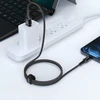 USB laidas prie Lightning Acefast C1-02, 1.2 m (juoda)