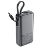 Išorinė baterija Power Bank Acefast M7-10000 PD30W With Cable 10000mAh juoda