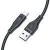 USB į USB-C Acefast C3-04 kabelis, 1.2 m (baltas)