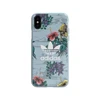 Apple iPhone X / XS Adidas OR Snap dėklas Floral pilkos spalvos