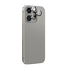 „AmazingThing AR“ aliuminio 3 lęšių stiklo ir kameros objektyvo rėmelio skirtukas „Apple iPhone 16 Pro / 16 Pro Max“ – pilkas