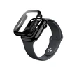 „AmazingThing Radix“ stiklinis dėklas, skirtas „Apple Watch 46mm“ – Juodas