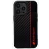 Audi Carbon Fiber Stripe Apple iPhone 13 Pro / 13 6.1" dėklas telefonui juodos spalvos AUS-TPUPCIP13P-R8/D1-BK
