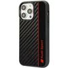 Dėklas Apple iPhone 14 Pro Audi Carbon Fiber Stripe (AUS-TPUPCIP14P-R8/D1-BK) juodos spalvos