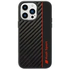 Dėklas Apple iPhone 14 Pro Audi Carbon Fiber Stripe (AUS-TPUPCIP14P-R8/D1-BK) juodos spalvos