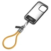 Audi universali virvelė telefonui 28cm 8mm geltonos spalvos AU-HSL8-R8/D1-YW