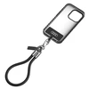 Audi universali virvelė telefonui 28cm 8mm juodos spalvos AU-HSL8-R8/D1-BK