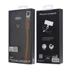 Audi universali virvelė telefonui 28cm 10mm Leather rudos spalvos AU-HSLSL-GT/D1-BN