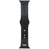 apyrankė Audi Geometric Pattern Silicone Watch apyrankė for Apple Watch 40/41/42mm juodos spalvos