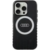 Dėklas Apple iPhone 15 Pro Audi IML Big Logo MagSafe (AU-IMLMIP15P-Q5/D2-BK) juodos spalvos
